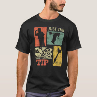Darts Tipp Nur Tipp Dart Flüge Dart Premium_1 T-Shirt