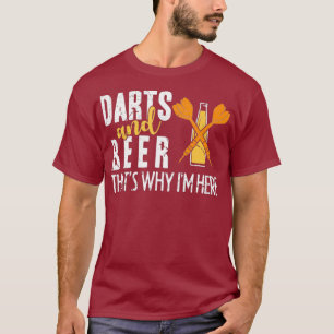 Darts und Biere, das macht mich zu einem Dart T-Shirt