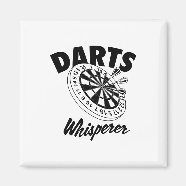 Darts Whisperer Magnet (Vorne)