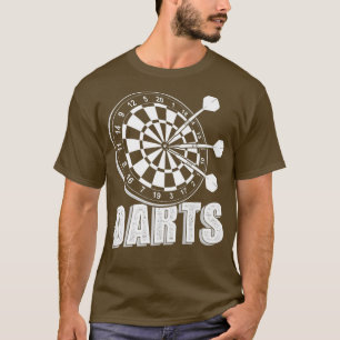 Dartscheibe Darts Dartsplayer Premium T-Shirt