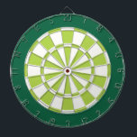 Dartscheibe: Weiß, Limon und Grün Dartscheibe<br><div class="desc">Weißes,  Limones und Grün farbiges Pfeil-Brettspiel einschließlich 6 Messingpfeile</div>