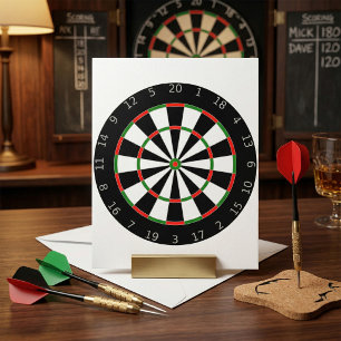 Dartscheiben-Einladungen Einladung