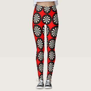 Dartscheiben kopieren Rot Leggings