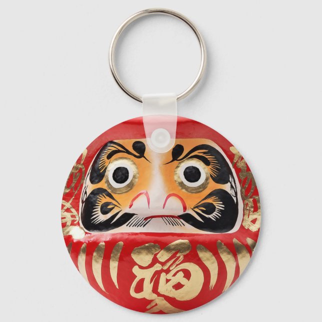 Daruma doll schlüsselanhänger (Vorderseite)