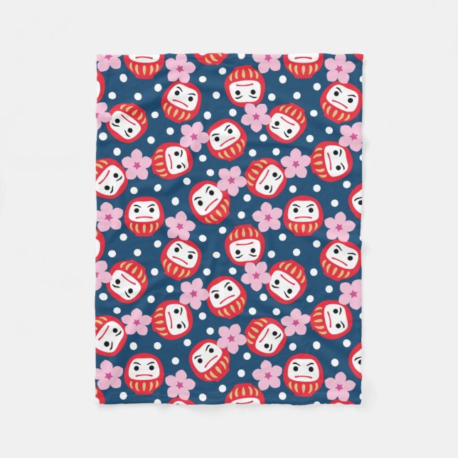 Daruma Fleecedecke (Vorderseite)