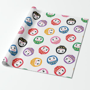 Daruma Geschenkpapier