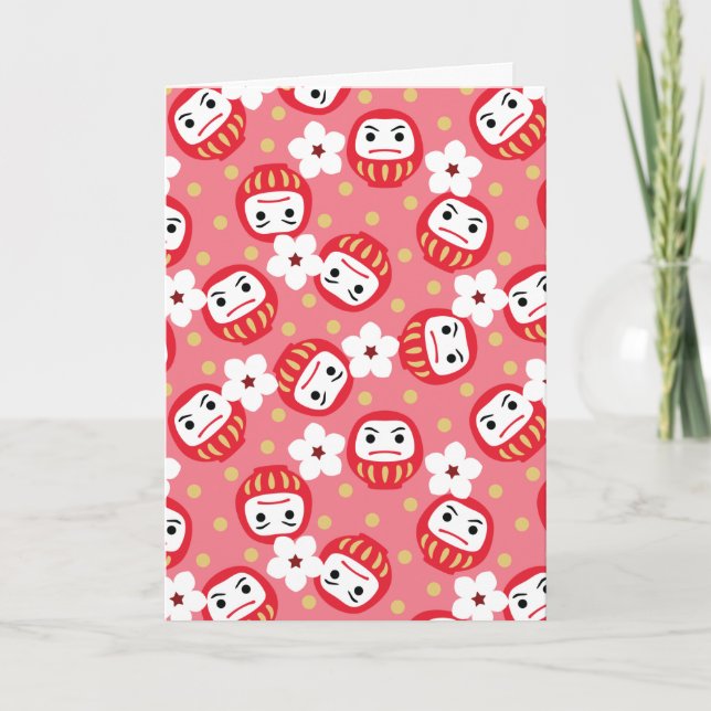 Daruma Karte (Vorderseite)