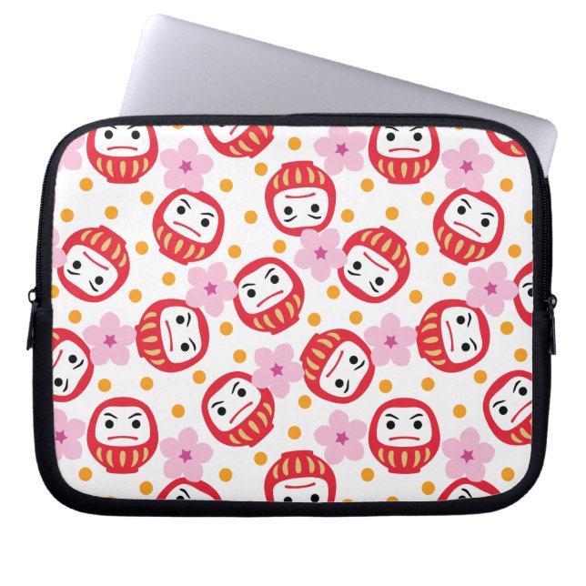 Daruma Laptopschutzhülle (Vorderseite)