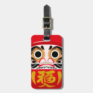 Daruma-Puppe (traditioneller japanischer viel Glüc Gepäckanhänger