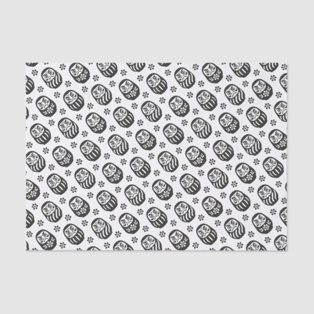 Daruma Seidenpapier (Vorderseite)