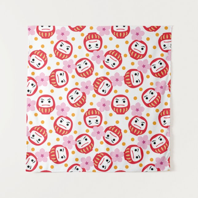 Daruma Wandteppich (Vorderseite)