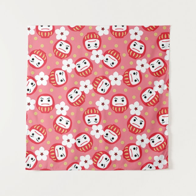 Daruma Wandteppich (Vorderseite)