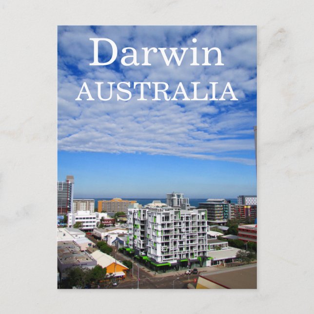 Darwin australia postkarte (Vorderseite)
