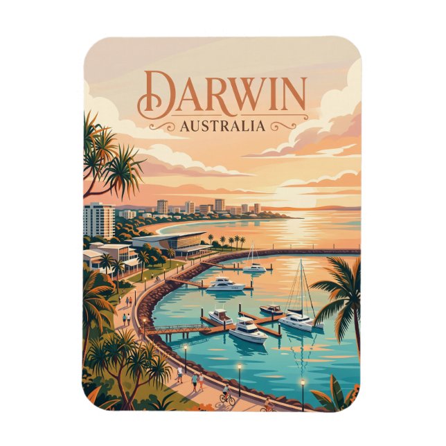 Darwin, Australien Magnet (Vertikal)