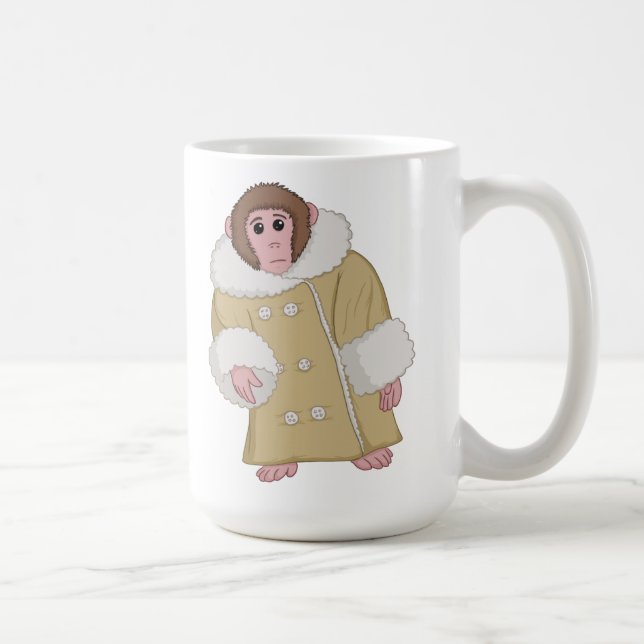 Darwin, den Ikea Monkey Kaffeetasse (Rechts)