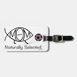 Darwin-Fußball-Mama Gepäckanhänger