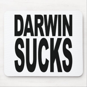 Darwin ist scheiße mousepad