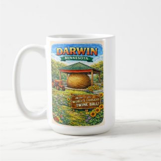 Darwin, MN Minnesota Ball of Twine Kaffeetasse