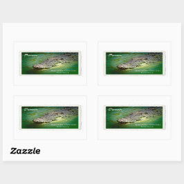 Darwin Northern Territory - Crocodile Sticker Pack