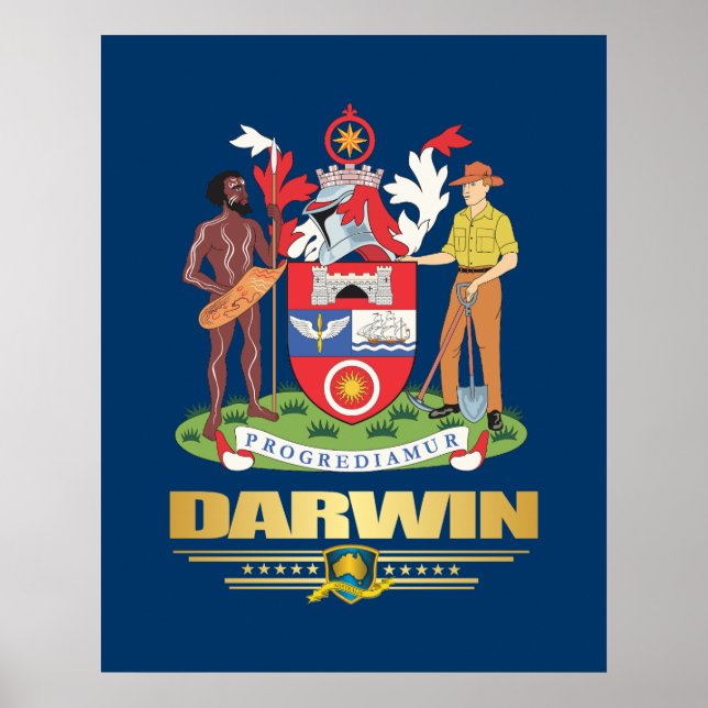 Darwin Poster (Vorne)