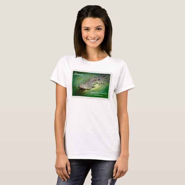 Darwin Saltwater Crocodile T - Shirt (Vorne ganz)
