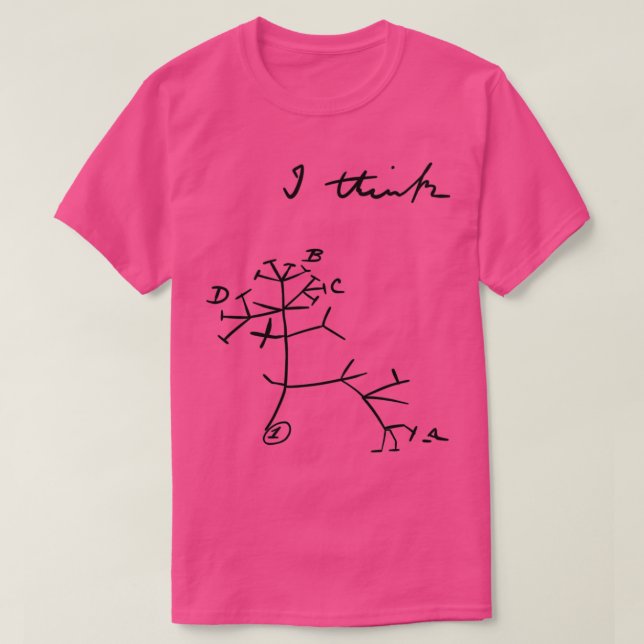 Darwin T-Shirt (Design vorne)