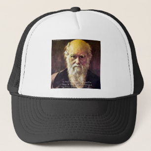 Darwin "Value of Life" Weisheitszitat Geschenke & Truckerkappe