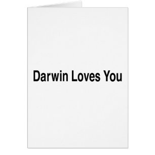Darwin vous aime