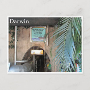 Darwin w2 Öltunnel Postkarte