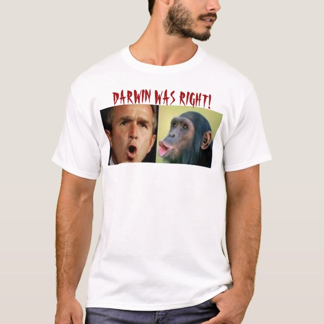 DARWIN WAR RECHT T-Shirt (Vorderseite)