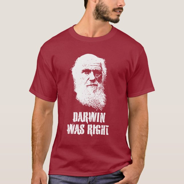 DARWIN WAR RECHT T-Shirt (Vorderseite)