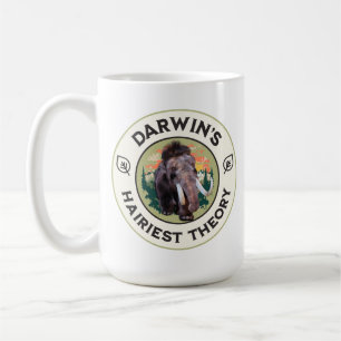 Darwins haarigste Theorie Wolliges Mammut  Kaffeetasse
