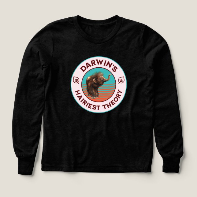 Darwins hellste Theorie Niedlich Wooly Mammoth (Design Vorderseite)