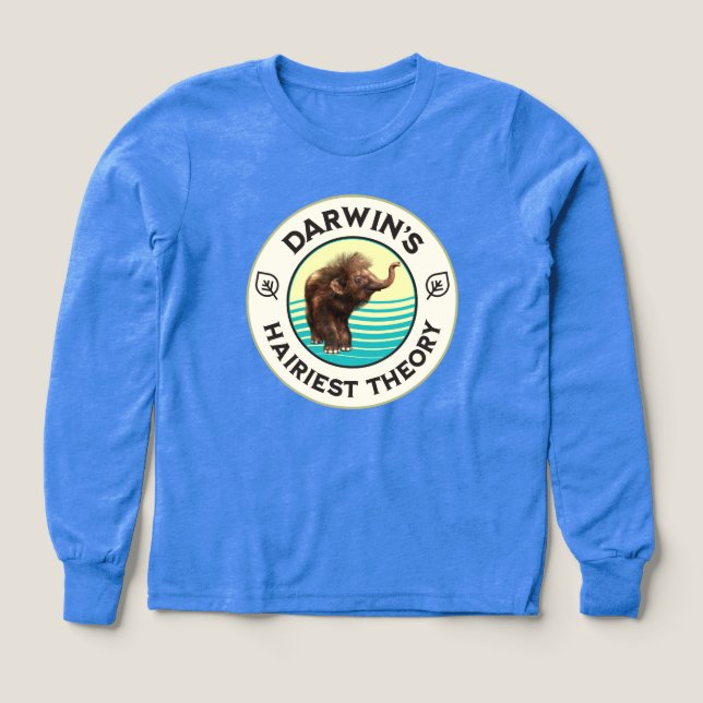 Darwins hellste Theorie Niedlich Wooly Mammoth (Design Vorderseite)