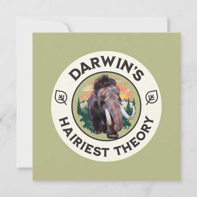 Darwins hellste Theorie Wooly Mammoth (Vorderseite)