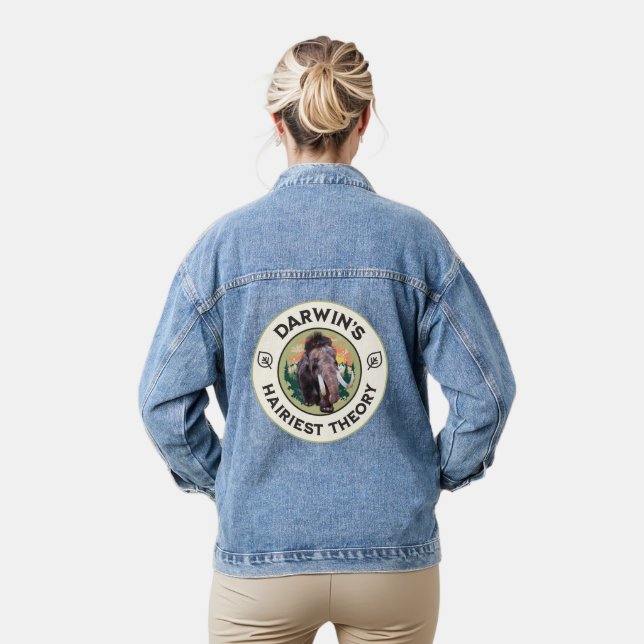 Darwins hellste Theorie Wooly Mammoth Jeansjacke (Modell)