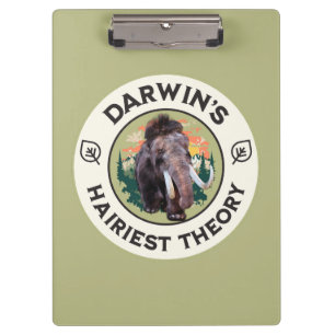Darwins hellste Theorie Wooly Mammoth Klemmbrett