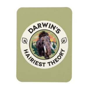 Darwins hellste Theorie Wooly Mammoth Magnet