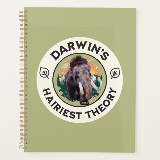 Darwins hellste Theorie Wooly Mammoth Planer (Vorderseite)