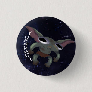 Daryl Wurf-in-die-Leere-Knopf Button