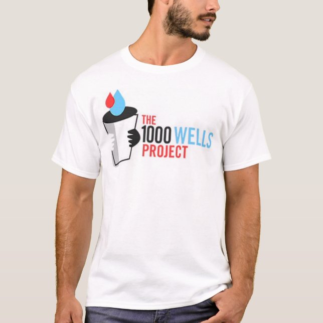 Das 1000 Brunnen-Projekt T-Shirt (Vorderseite)