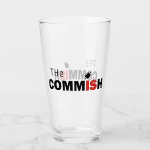 Das 16 oz Pint-Bierglas der Kommission Glas