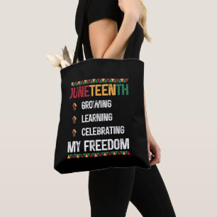 Das 19. Jubiläum des Lernens feiert meine Freiheit Tasche