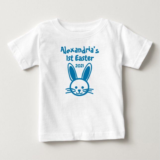 Das 1. Osterfest des Babys Baby T-shirt (Vorderseite)