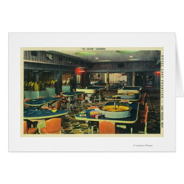 Das 21 Club Casino, Hotel Last Frontier (Vorderseite (Horizontal))