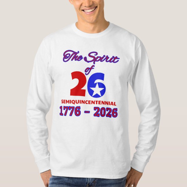 DAS 26. SPIRIT: SEMIQUINCENTENNIAL T-Shirt (Vorderseite)