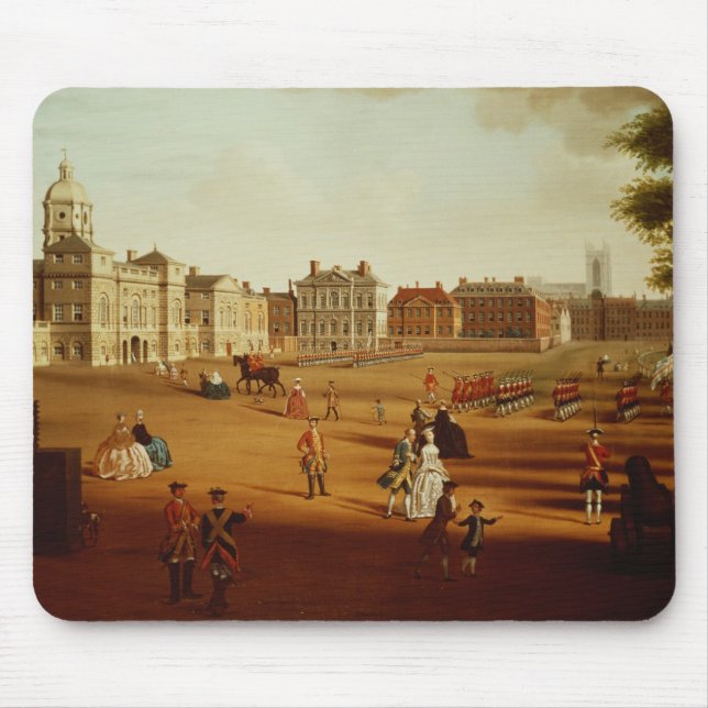 Das 2. Footguards auf Parade am Pferdeschutz Mousepad (Vorne)