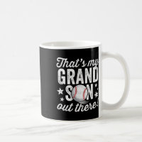 Das 39 ist mein Enkel da draußen Baseball-Oma