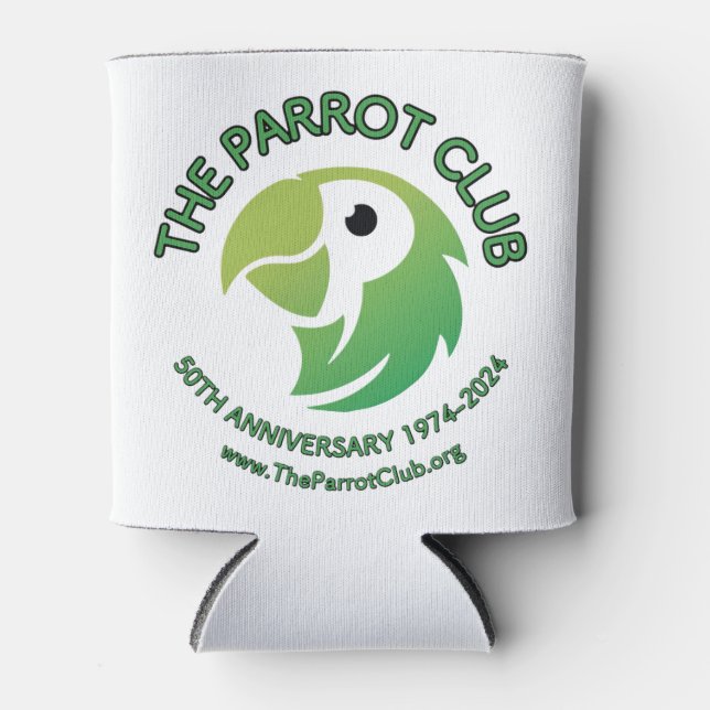 Das 50-jährige Jubiläum des Parrot Clubs kann sich Dosenkühler (Vorderseite)