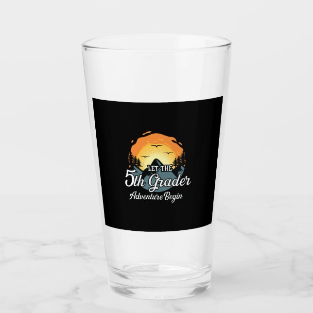 Das 5. Abenteuer gelassen Glas (Vorderseite)